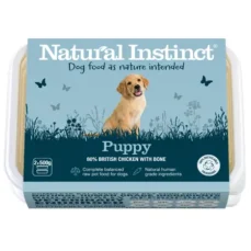 Natural Instinct Natural Puppy 2x500g at Moss Lane Pet Food Supplies
