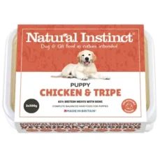 Natural Instinct Puppy Chicken and Tripe 2x500g at Moss Lane Pet Food Supplies