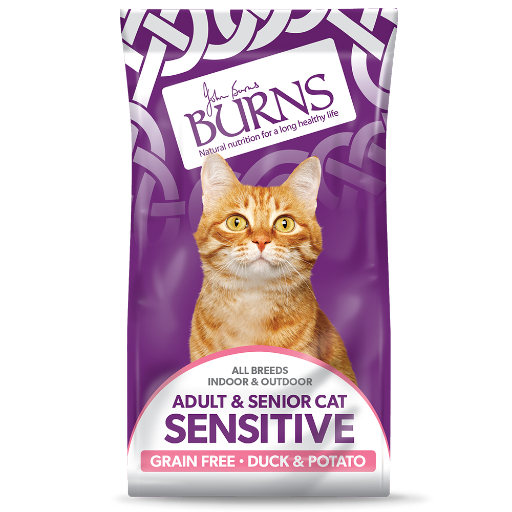 Burns Cat Sensitive Duck & Potato (Grain Free)