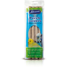 Johnson's Sanded Perch Covers - Small caged bird supplies